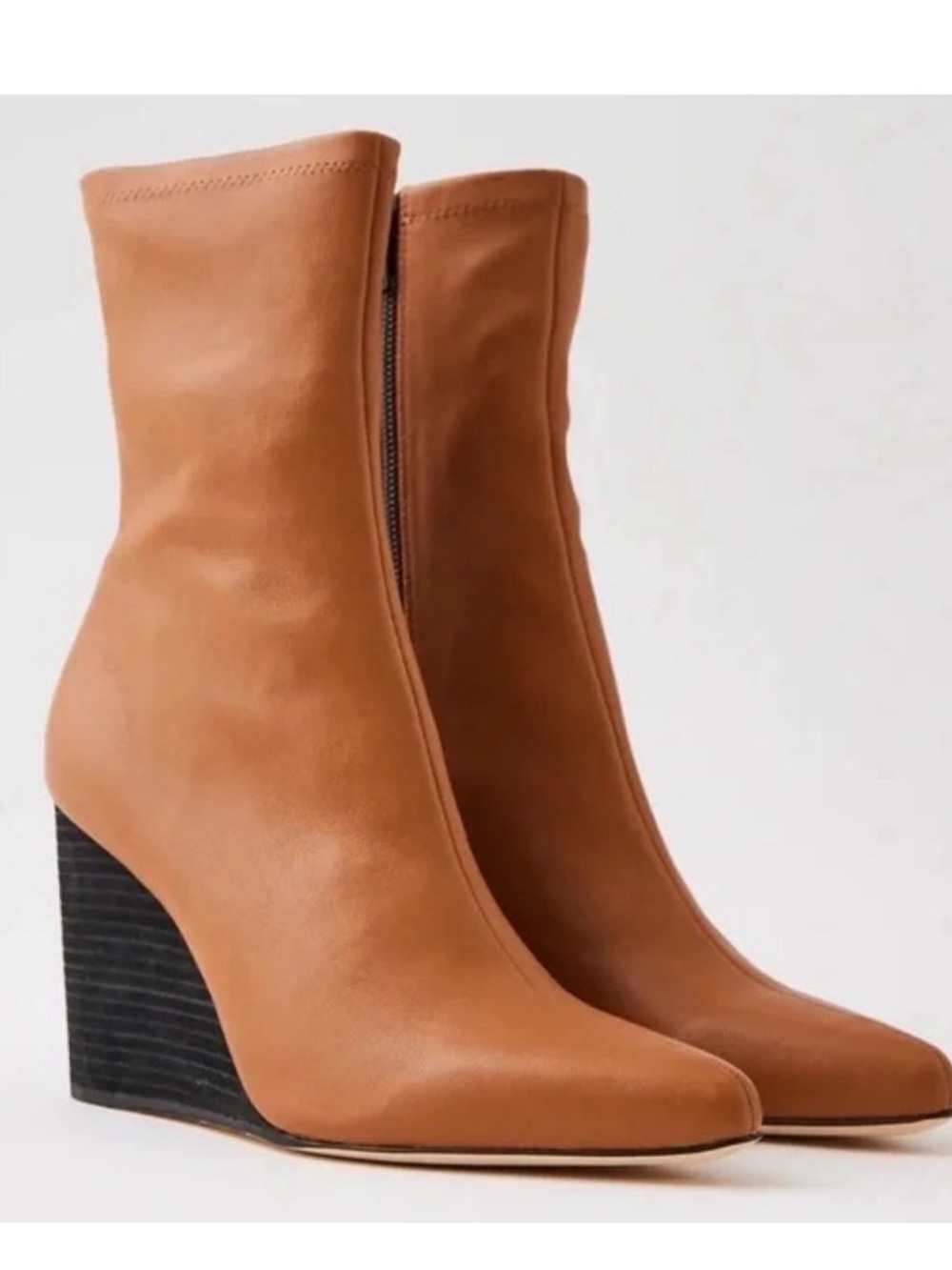 Rag & Bone Phoenix Tobacco Wedge Ankle Boots